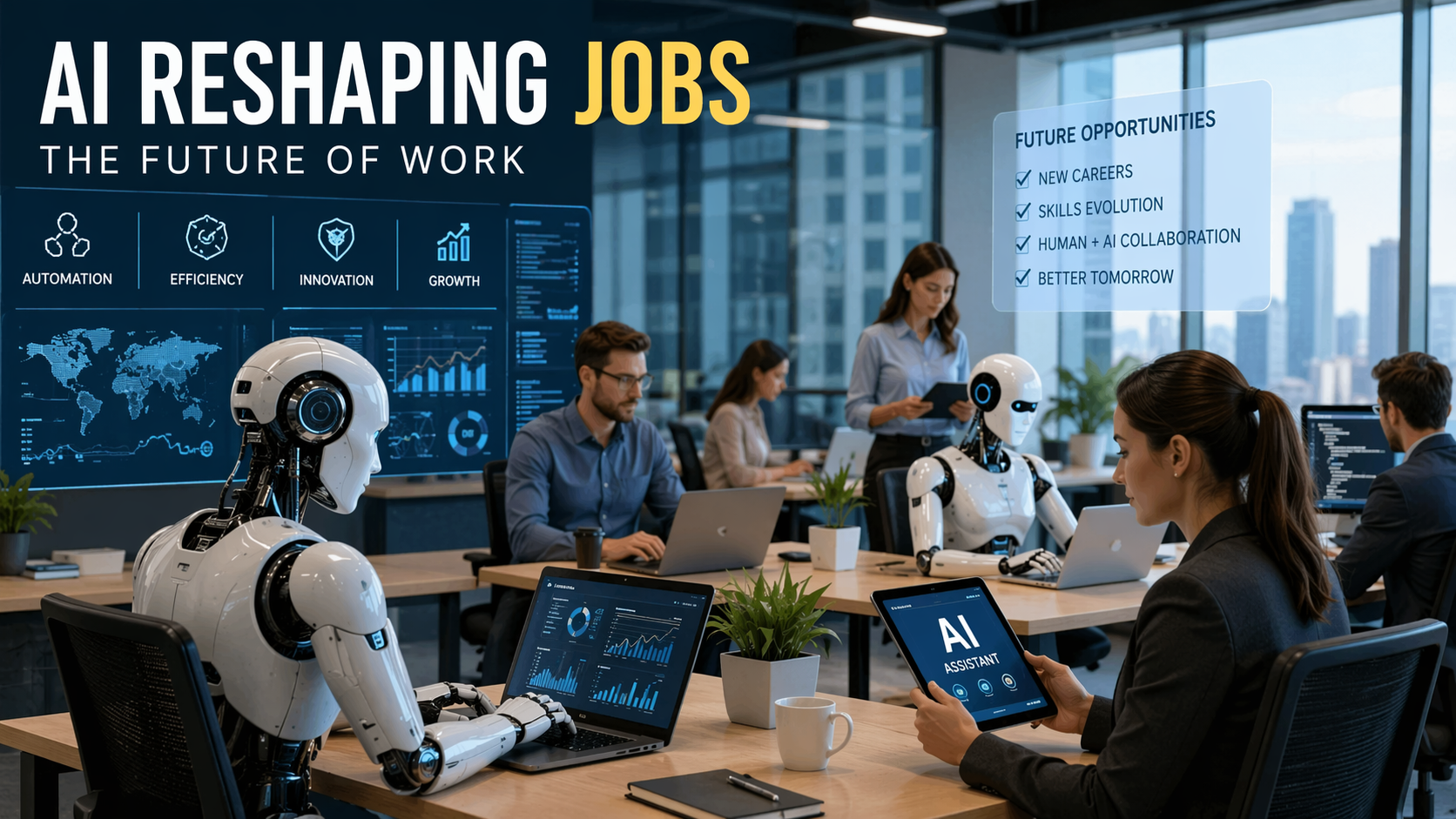 AI Reshaping Jobs: How the Future of Work Is Changing